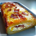 Cake Camembert Lardons