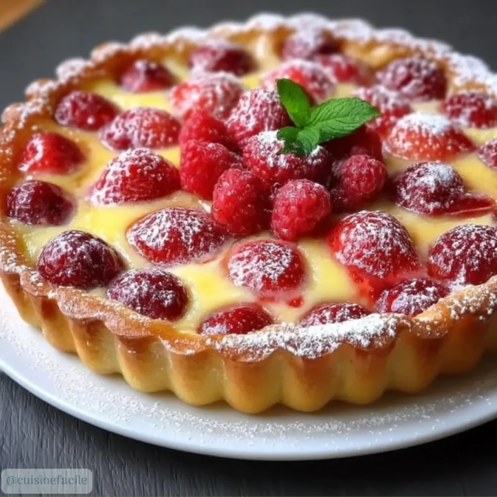 Clafoutis Léger aux Fraises