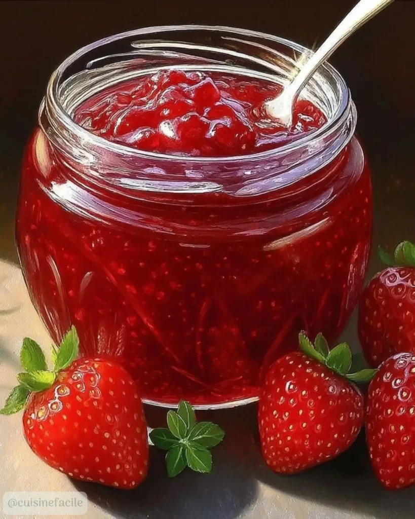 Comment préparer la Recette Confiture de fraises