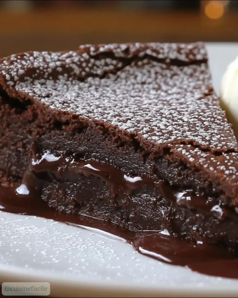 Comment préparer le Gâteau au chocolat fondant fait maison