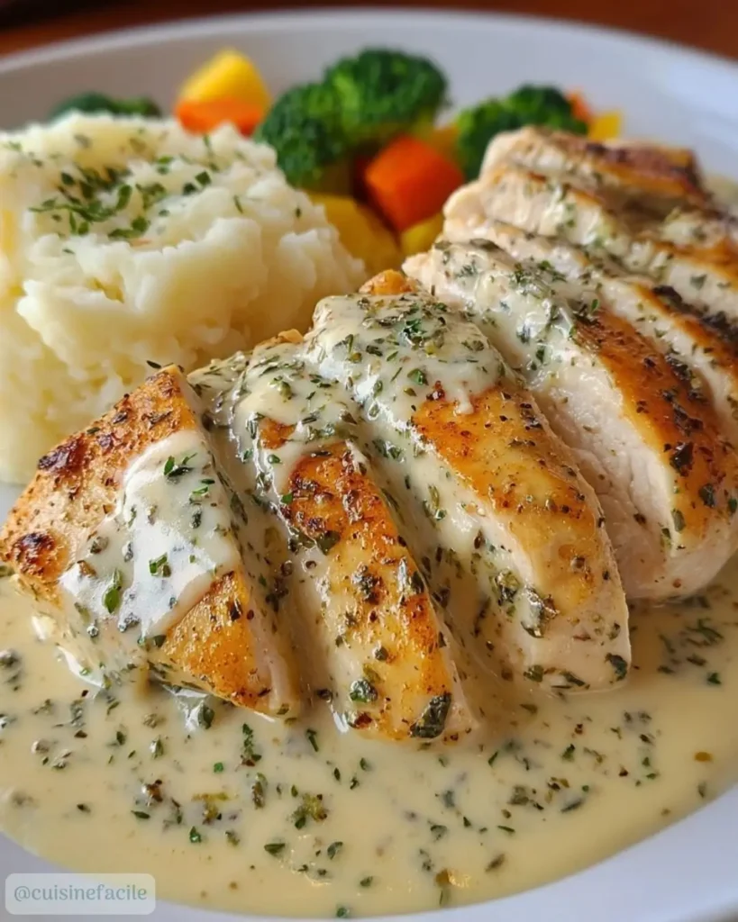 Comment préparer le Poulet Sauce Boursin à l’Ail
