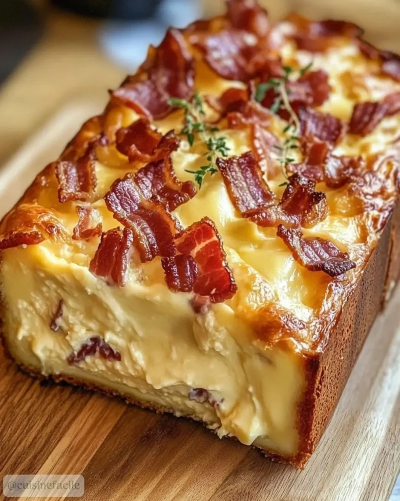 Ingrédients pour Cake Camembert Lardons