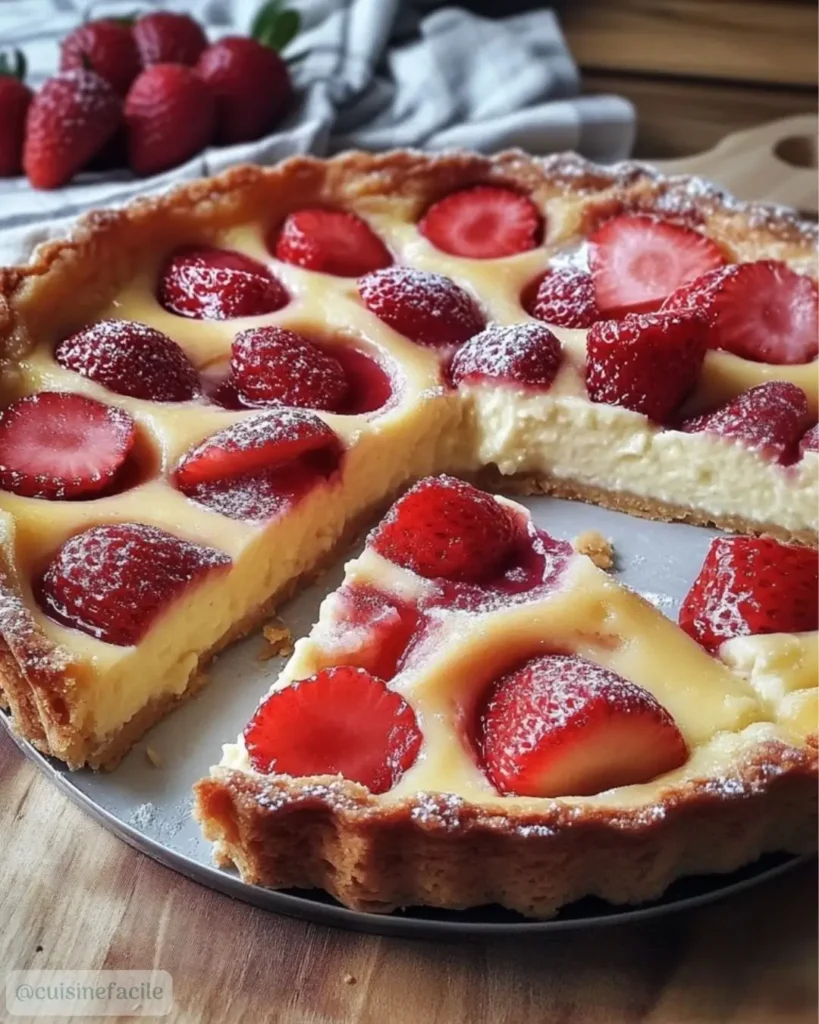 Ingrédients pour Clafoutis Léger aux Fraises