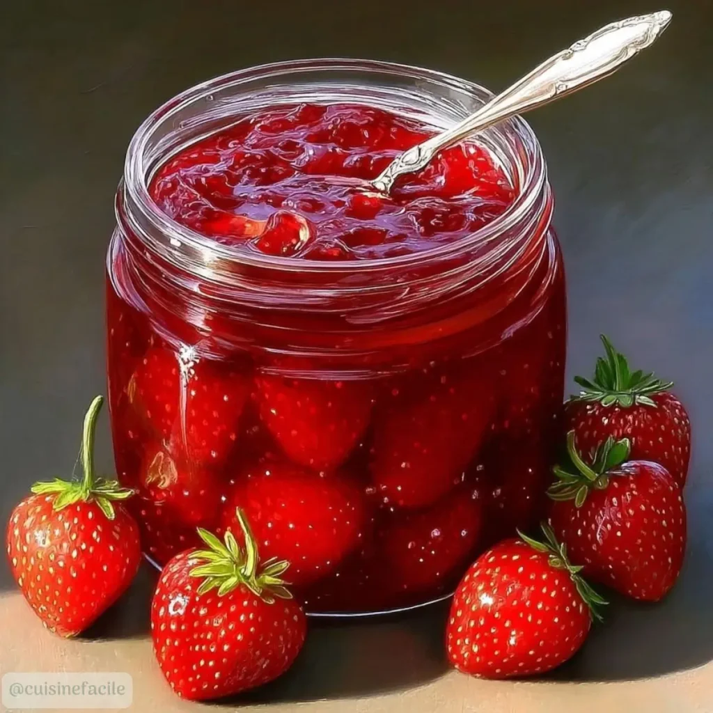 Recette Confiture de fraises