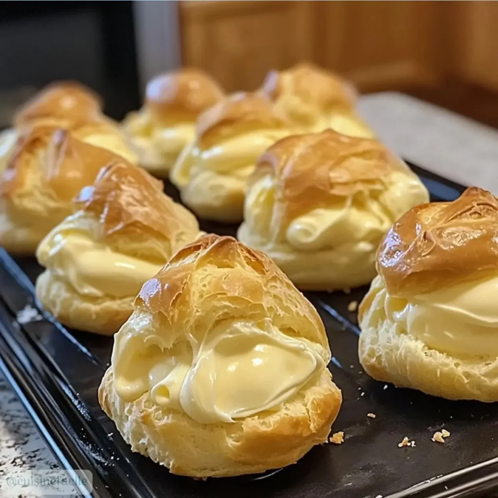 Choux à la crème pâtissière