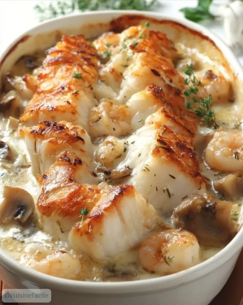 Comment préparer la Cassolette de Poissons aux Crevettes et Poireaux