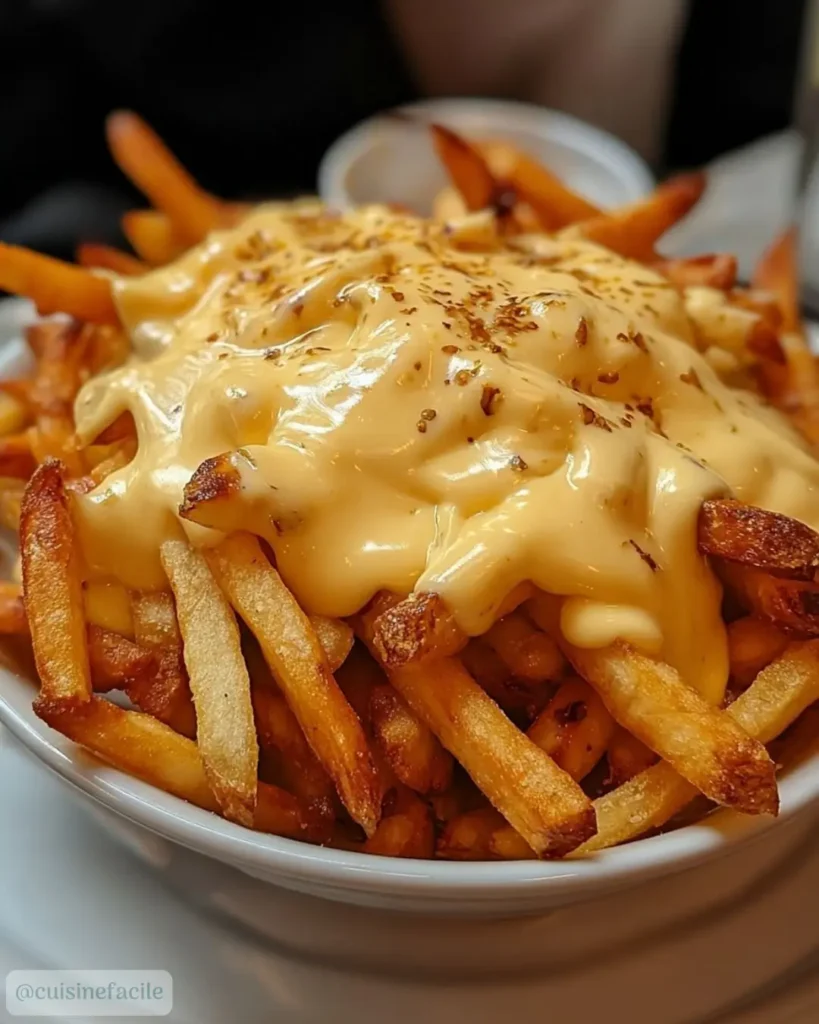 Comment préparer la Sauce au Fromage pour Frites