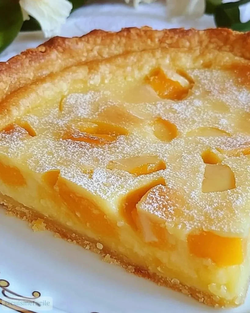 Comment préparer la Tarte à l’abricot et aux amandes