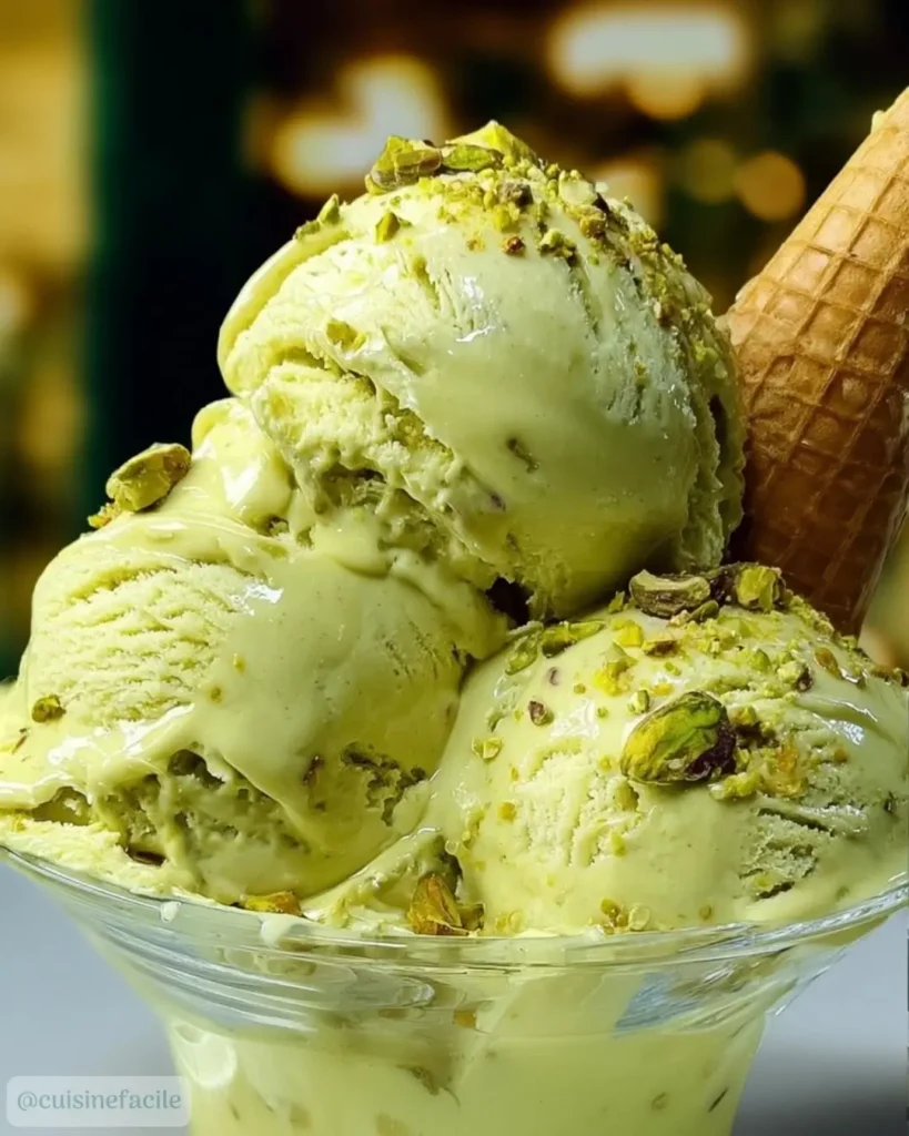 Pourquoi vous allez adorer cette Glace italienne à la pistache